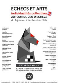 ÉCHECS ET ARTS - individualités collectives autour du jeu d'échec 2ème édition. Du 6 juin au 2 septembre 2017 à Chamalières. Puy-de-dome.  10H00